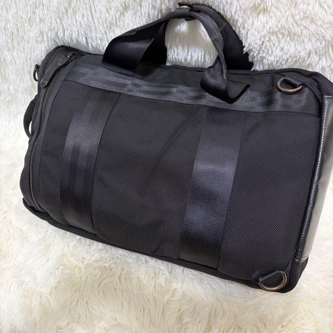 【19日まで】ポーター　ヒート ビジネスバッグ　2way 2層 A4可 ブラック