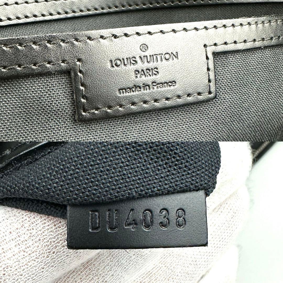 極美品 ルイヴィトン ダミエグラフィット タダオPM N41259 トート 革