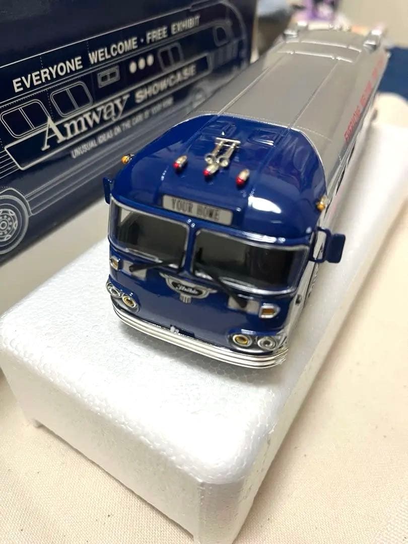 希少未使用Amwayアムウェイショーケースバス ミニチュアモデル箱付き限定非売品