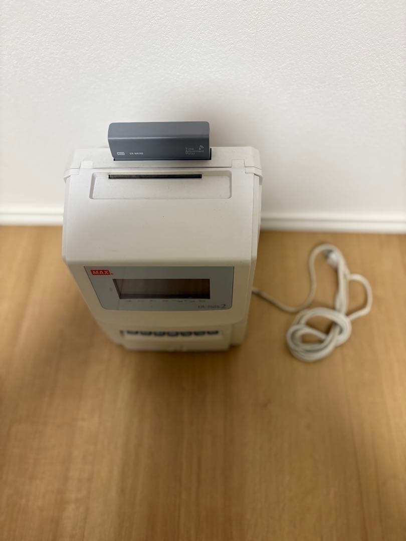 MAX タイムレコーダー　ER-250S 電波時計付き