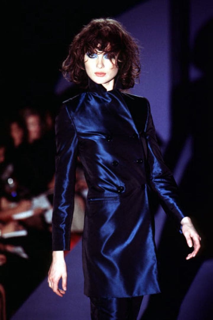 1996SS GUCCI トムフォード期 シルクサテン スカート