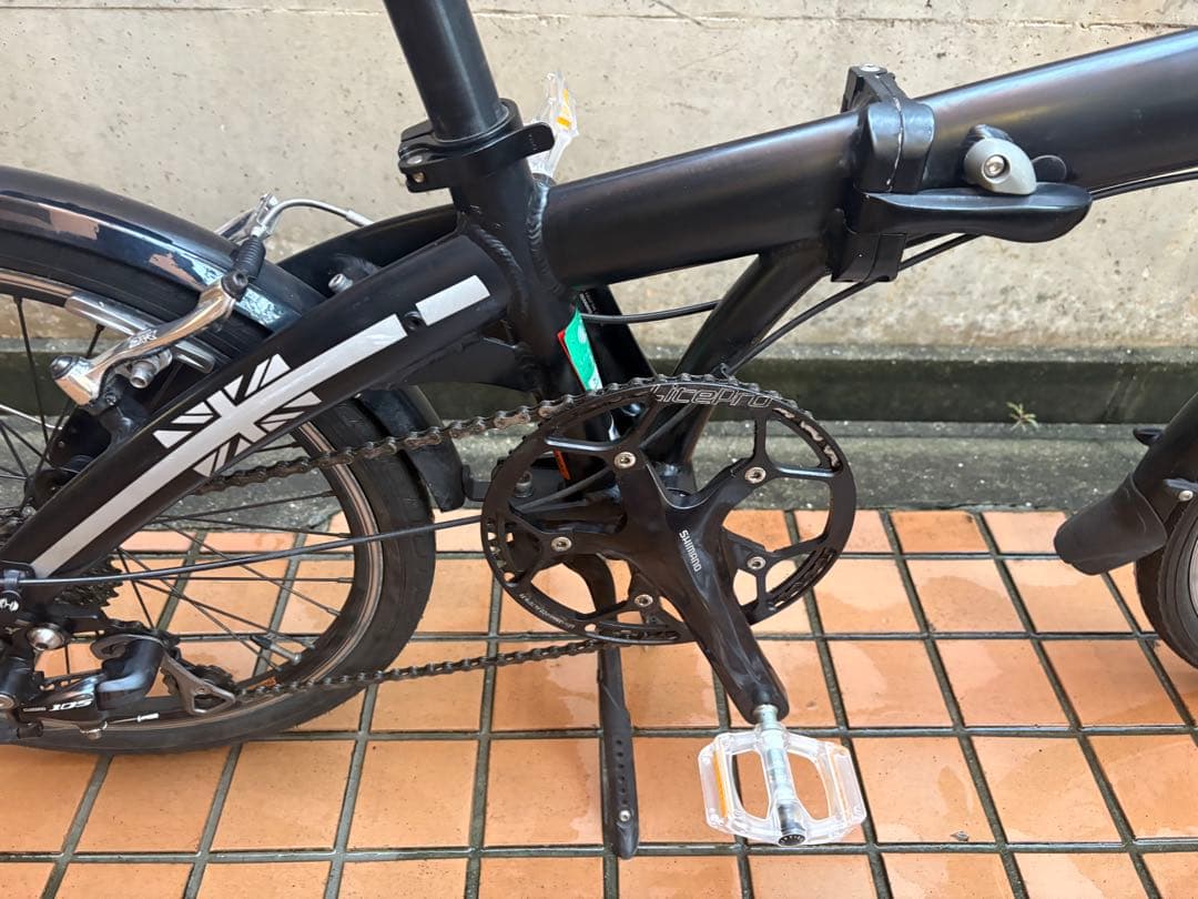 値下げ！MINIフォールディングバイク10速カスタム引き取り限定（大阪市内）