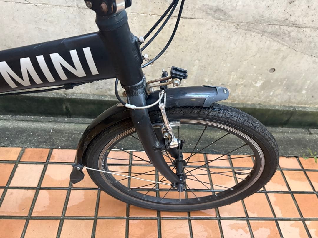 値下げ！MINIフォールディングバイク10速カスタム引き取り限定（大阪市内）