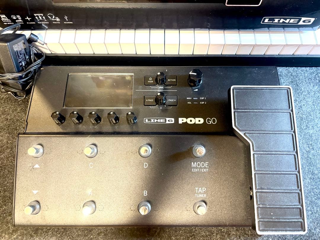 LINE 6 POD GO ギター　マルチエフェクター