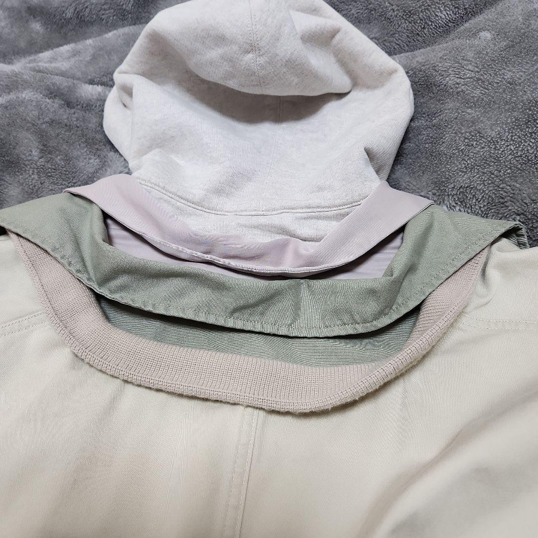 メゾンミハラヤスヒロ/2025ss/トリプルレイヤード/パーカー/Size46