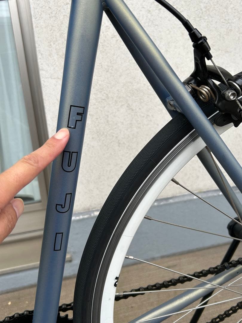 東京　引取限定　FUJI フェザー　feather 540mm マットメタル