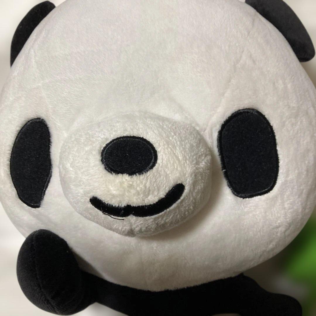 平成レトロ　サンエックス　パンディーハッピー　四葉のクローバー　ビックぬいぐるみ