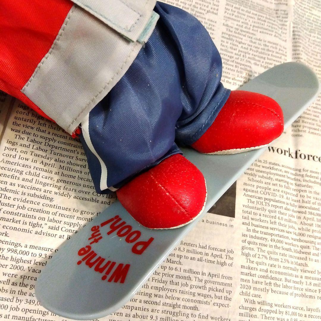 超レア　Disney ティガー　スノボーぬいぐるみ　サイズ縦26cmタグ付未使用