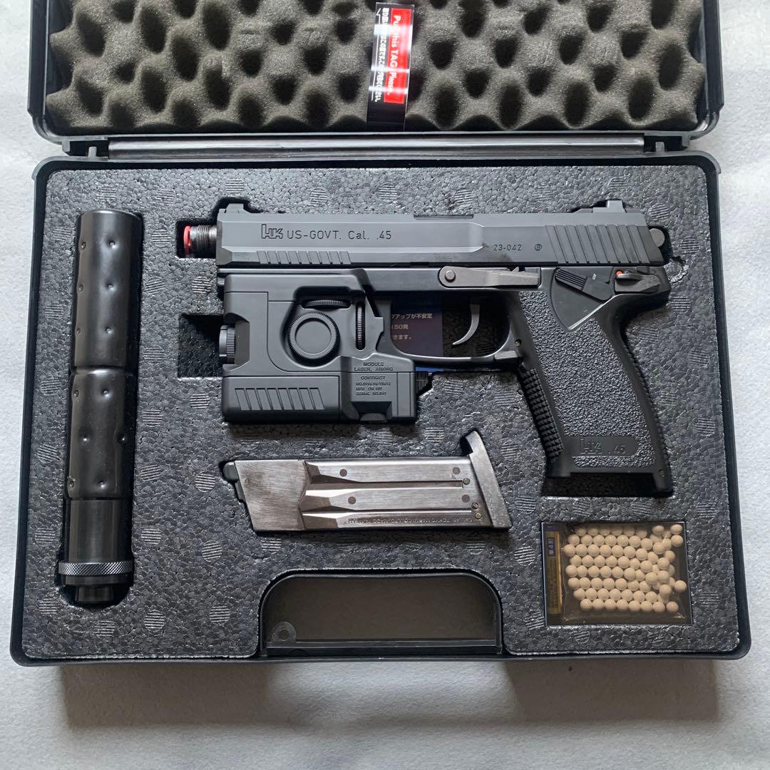 東京マルイ USソーコムMK.23ガスガン サイレンサー付き