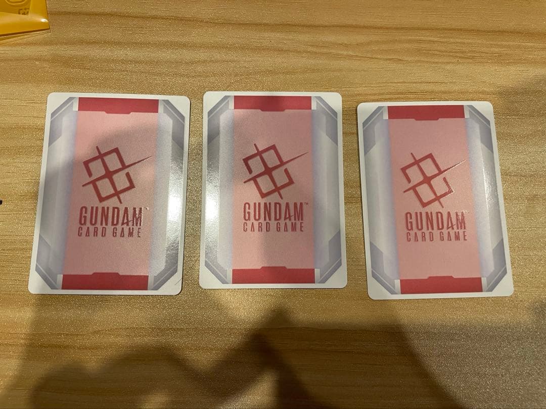 【ガンダムTCG】シャア　リソース３枚セット(２４時間以内匿名配送