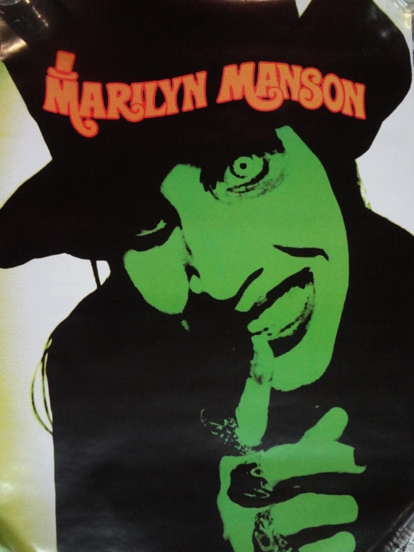 MARILYN MANSON -マリリン・マンソン 非売品ポスター - メルカリ