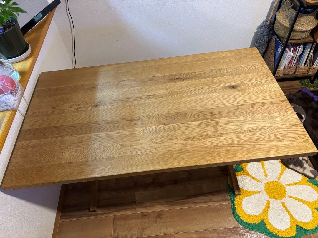 クラッシュゲート　カインダイニングテーブル オーク 140cm