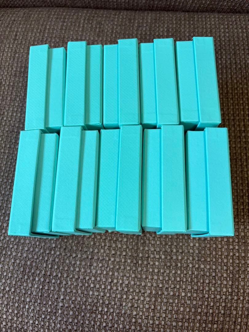 現行品 極美品 ティファニー 空箱 巾着袋 取扱説明書 10セット