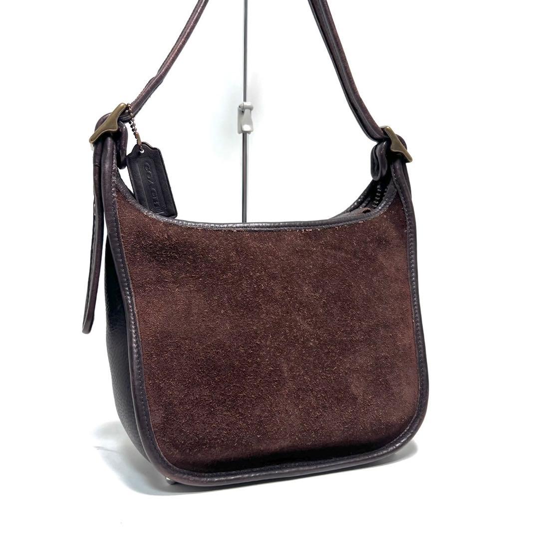 【良品】OLD COACH USA製/オールドコーチ/レザー/ショルダーバッグ