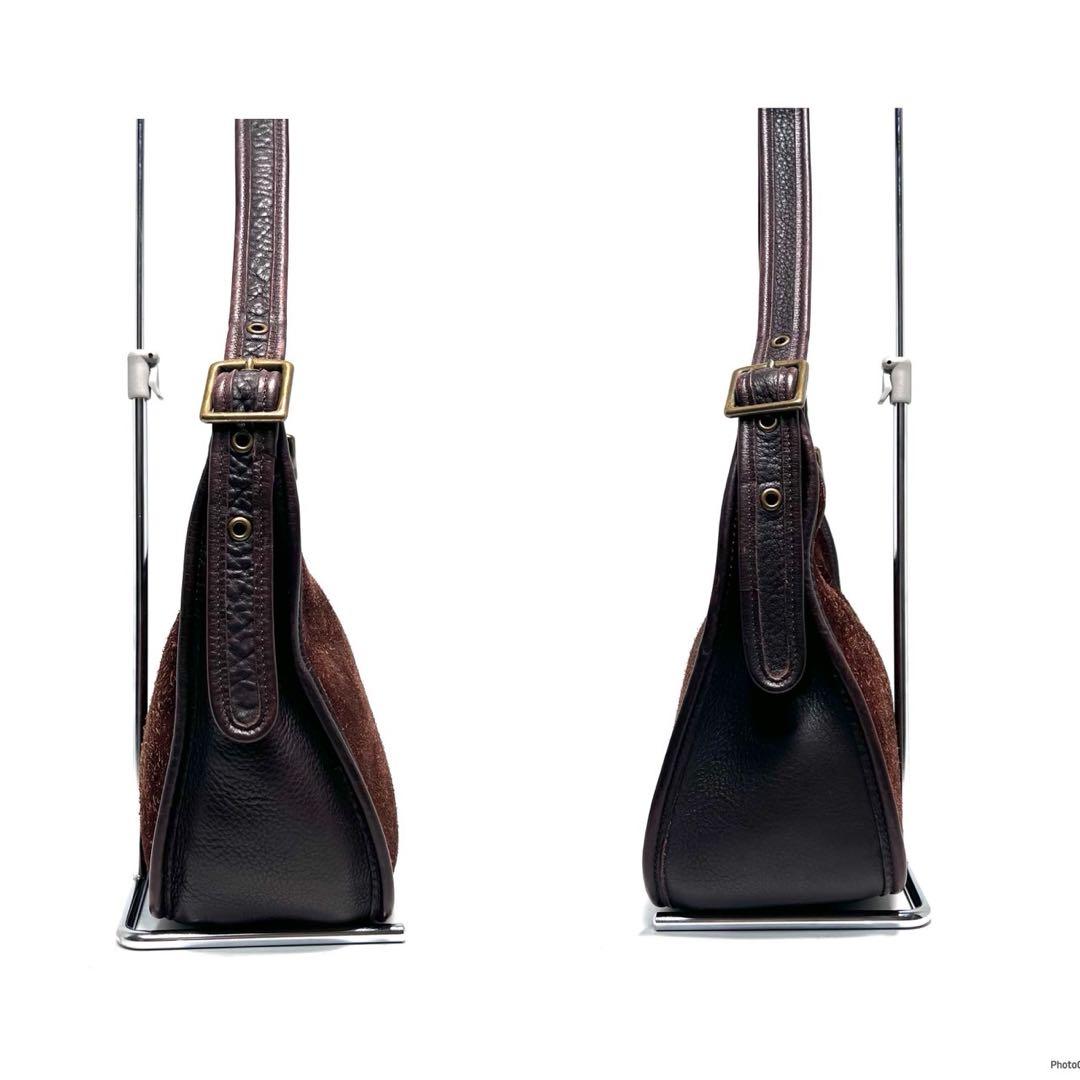 【良品】OLD COACH USA製/オールドコーチ/レザー/ショルダーバッグ