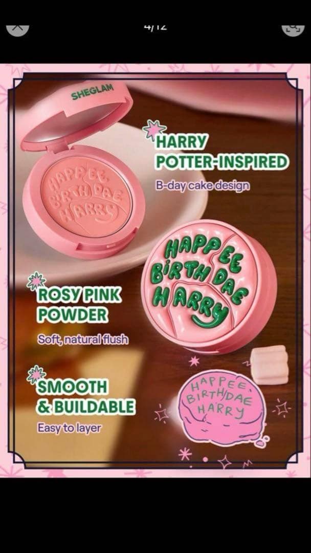 新品未使用Harry Potter×SHEGLAM フルコレクションセット2.0