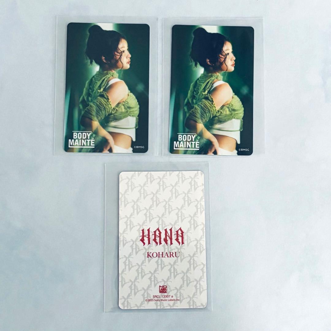 3枚セット】KOHARU コハル HANA トレカ 即購入可◎ 匿名発送 - メルカリ