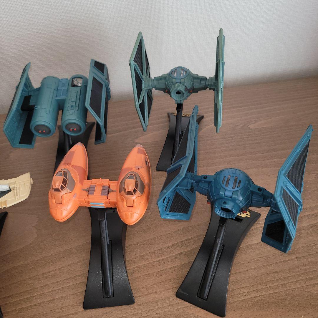 STAR WARS 宇宙船フィギュアセット 8機 ミニフィギュア12体
