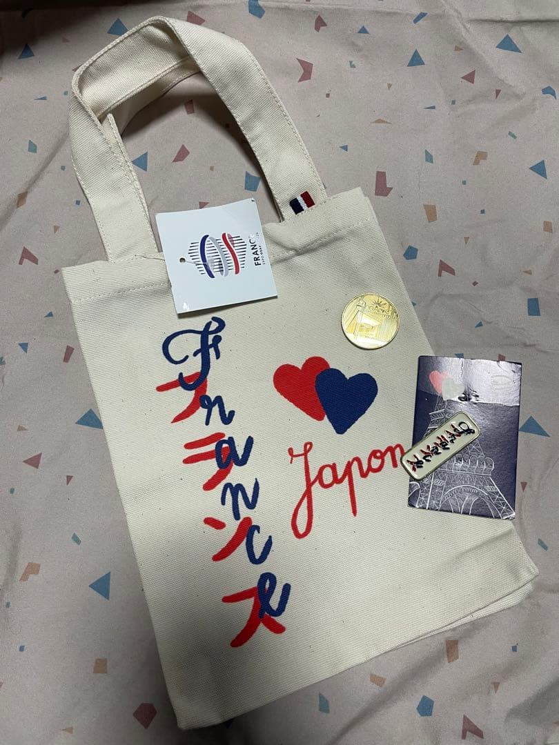 大阪万博 フランス館 ピンバッジ トートバッグ  フランス館 トートバッグ 大阪万博 関西万博｜Yahoo!フリマ（旧PayPay