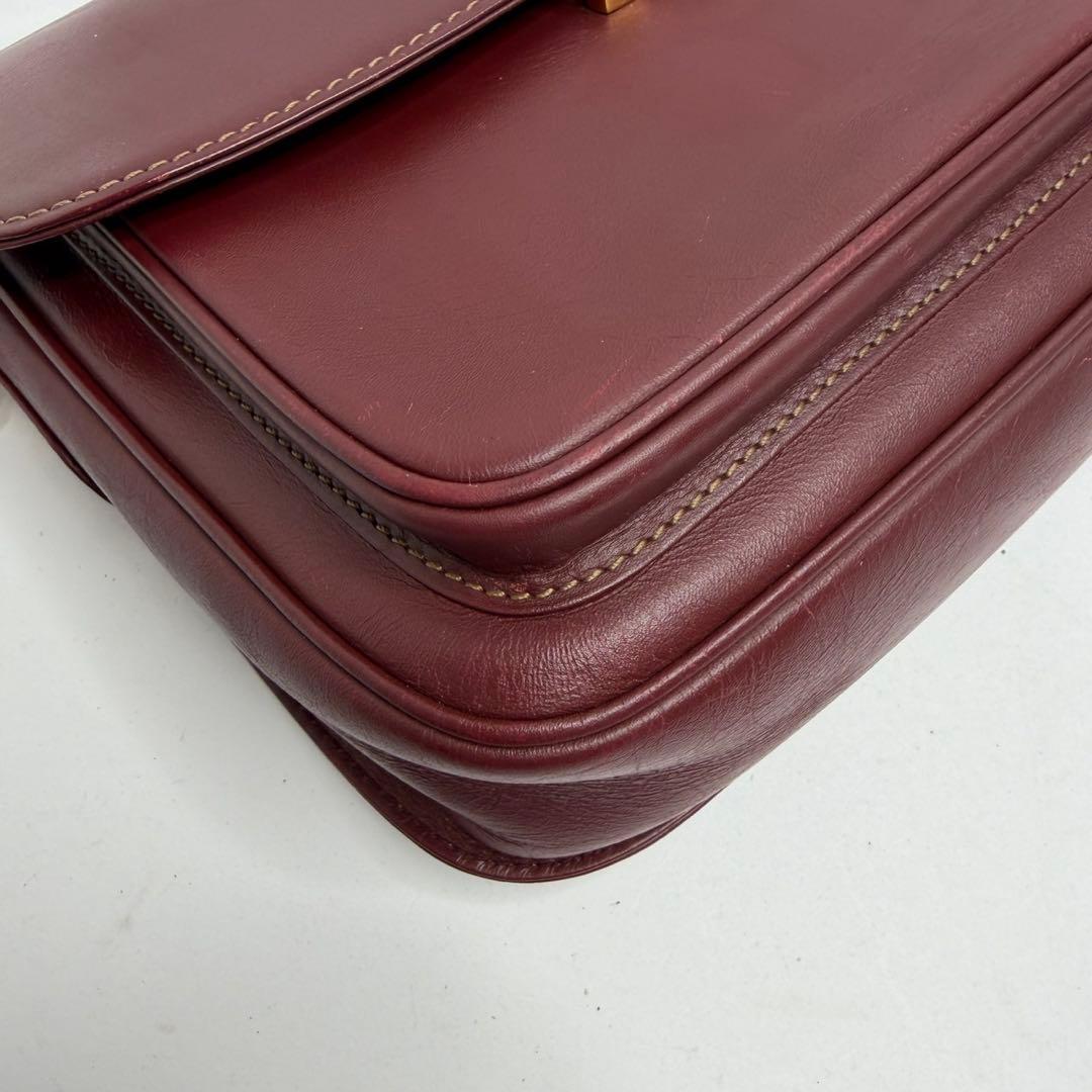 【良品✨️】Cartier カルティエ ショルダーバッグ マストライン フラップ