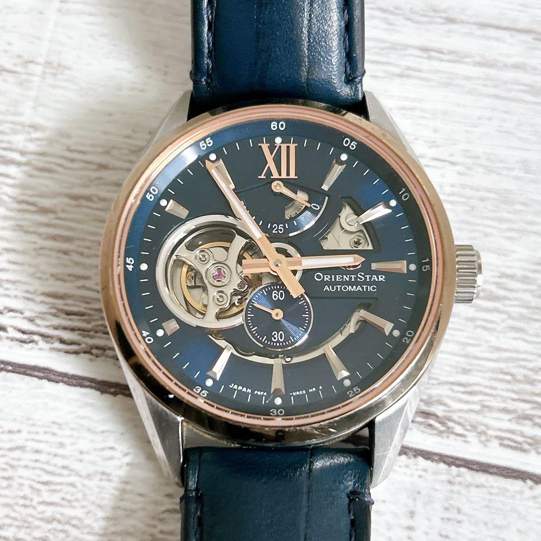 ORIENT STAR 自動巻き 限定 裏スケ