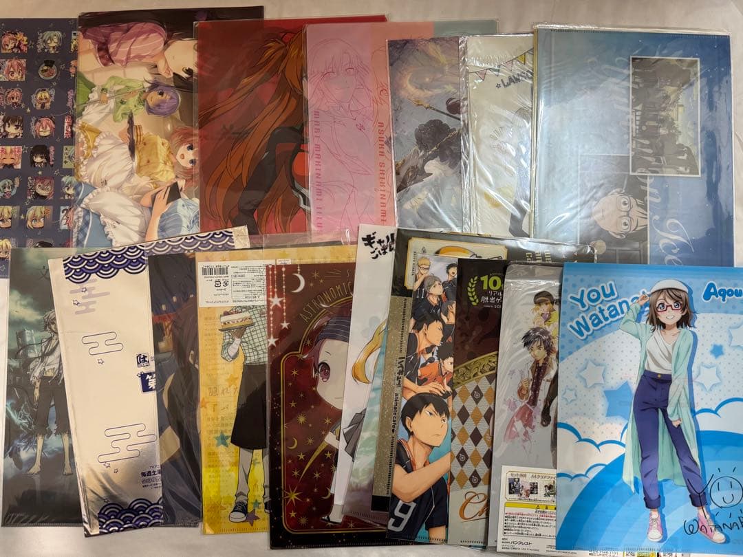 アニメ、ゲーム系 クリアファイル 300枚以上まとめ売り ラブライブ