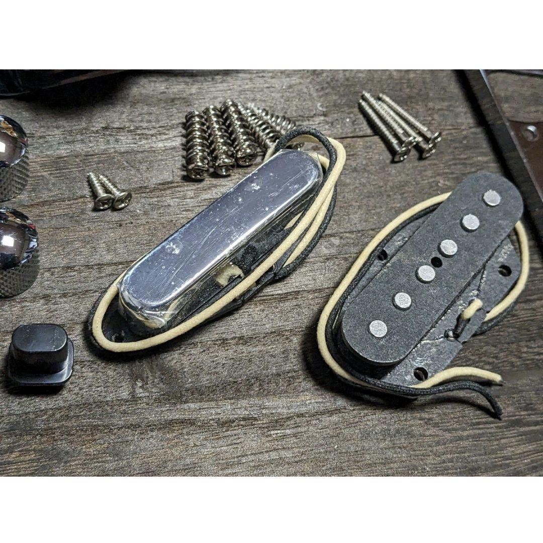 アルニコV　ピックアップ　メタルプレート　アセンブリ　セット