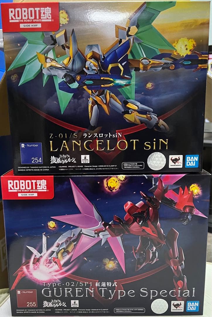 ROBOT魂 ランスロットsin 紅蓮特式 セット ROBOT魂 ランスロットSiN 紅蓮特