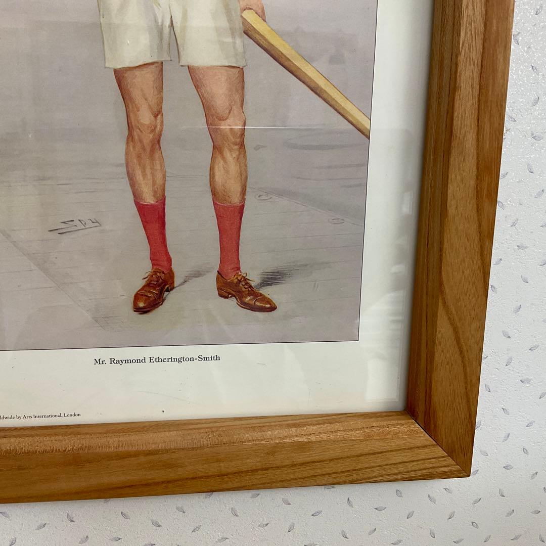 Oarsman Mr.Raymond Etherington-Smith 額装