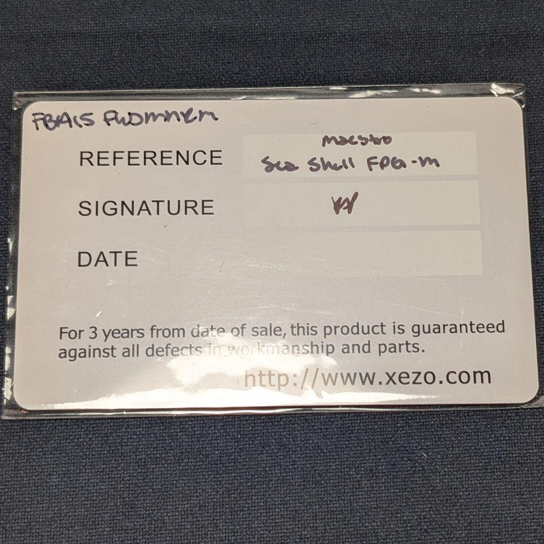 XEZO パウア貝 18Kメッキ 万年筆 M