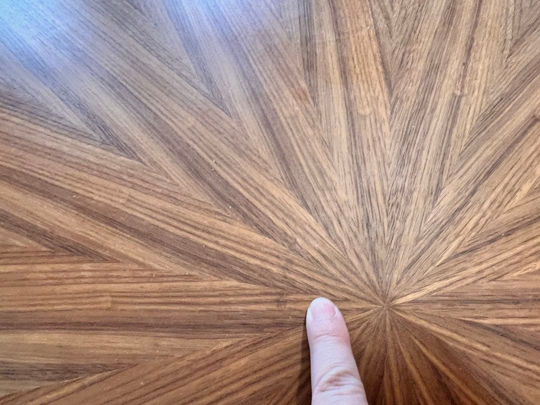 直径120cm(送料込み)ダイニングテーブル|ウォールナット