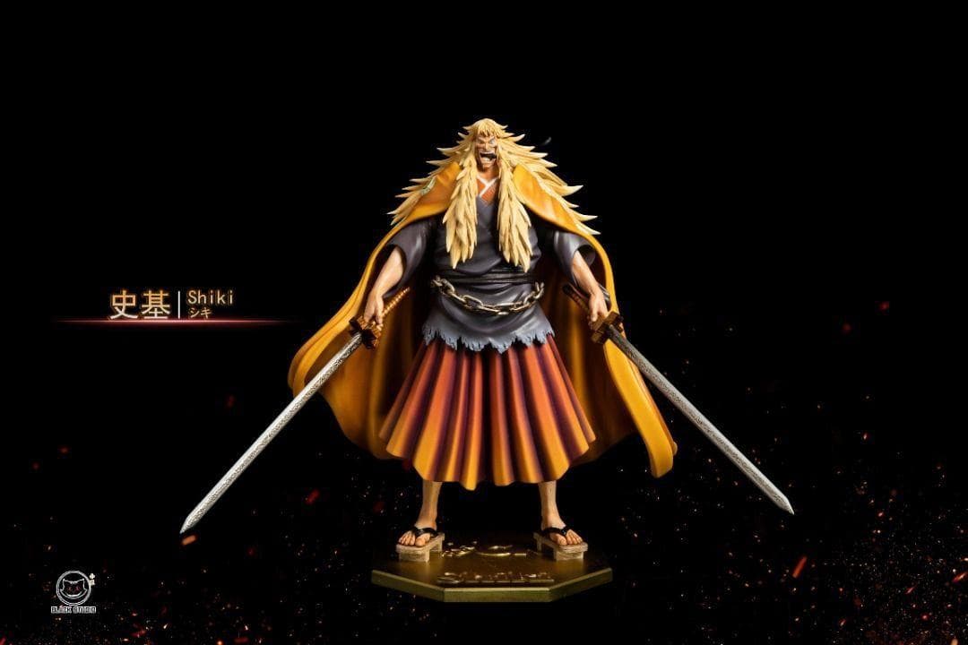 ワンピース ロックス海賊団 金獅子のシキ ガレージキット フィギュア