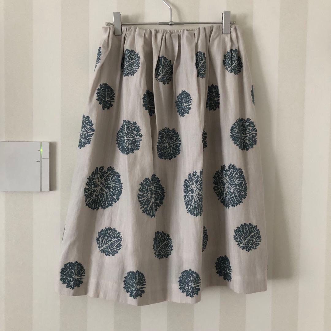 ミナペルホネン forest dot スカート 36サイズ