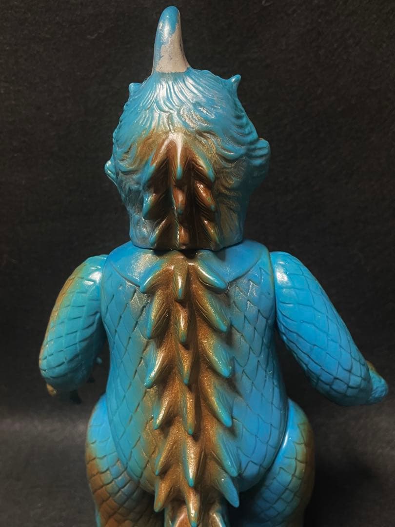 マルサン ゴメス 青色成型 ブラウン1966年 当時物 ウルトラQ 完品 美品