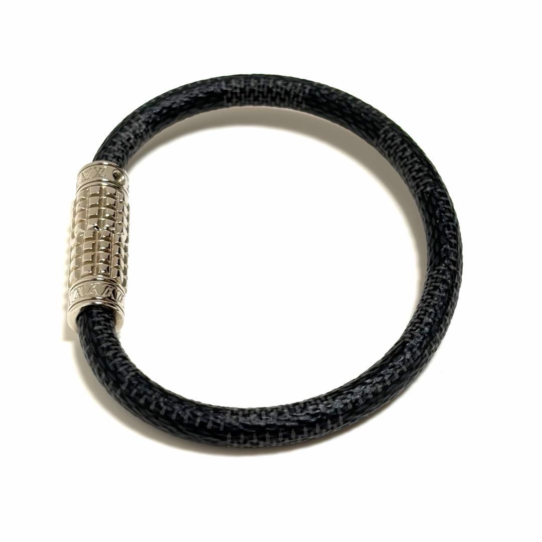 LOUIS VUITTON ブレスレット ダミエ グラフィット 美品 箱付き