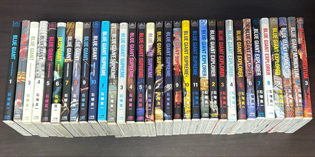 BLUE GIANT ブルージャイアント 計36冊 既刊全巻セット ◇全巻帯付◇美
