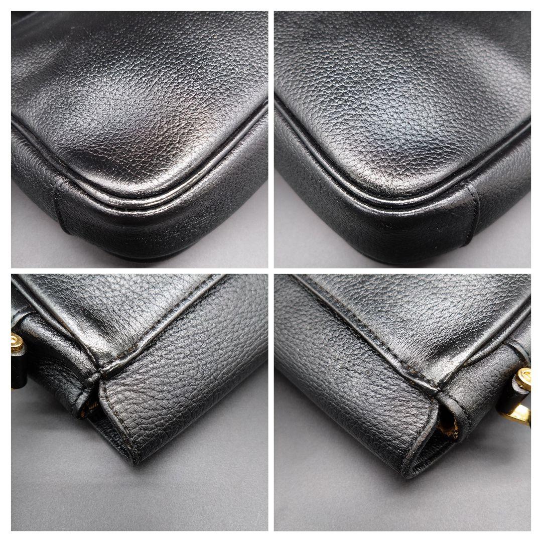 BURBERRY ショルダーバッグ ブラック ノバチェック レザー ペットボトル