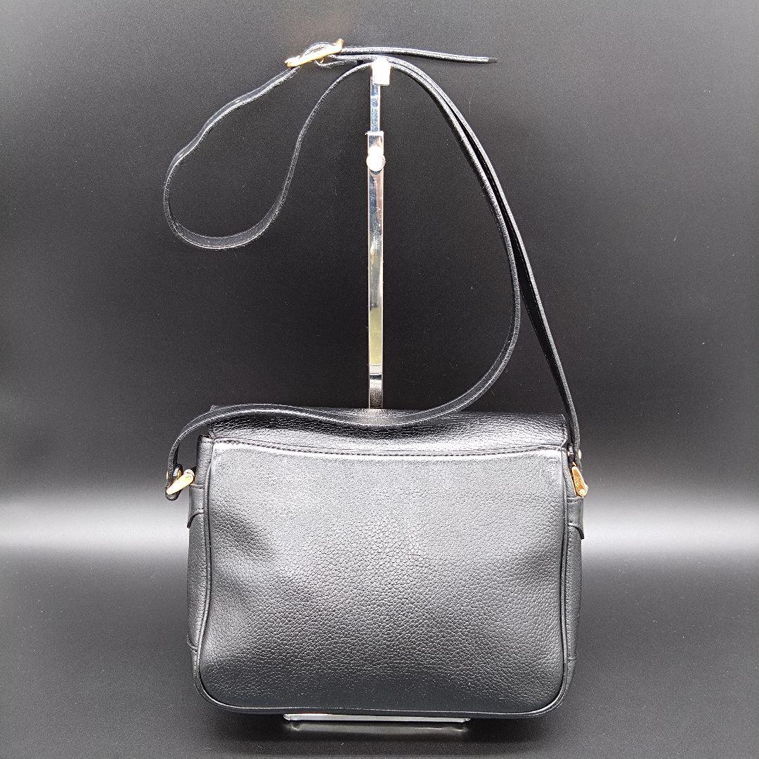 BURBERRY ショルダーバッグ ブラック ノバチェック レザー ペットボトル