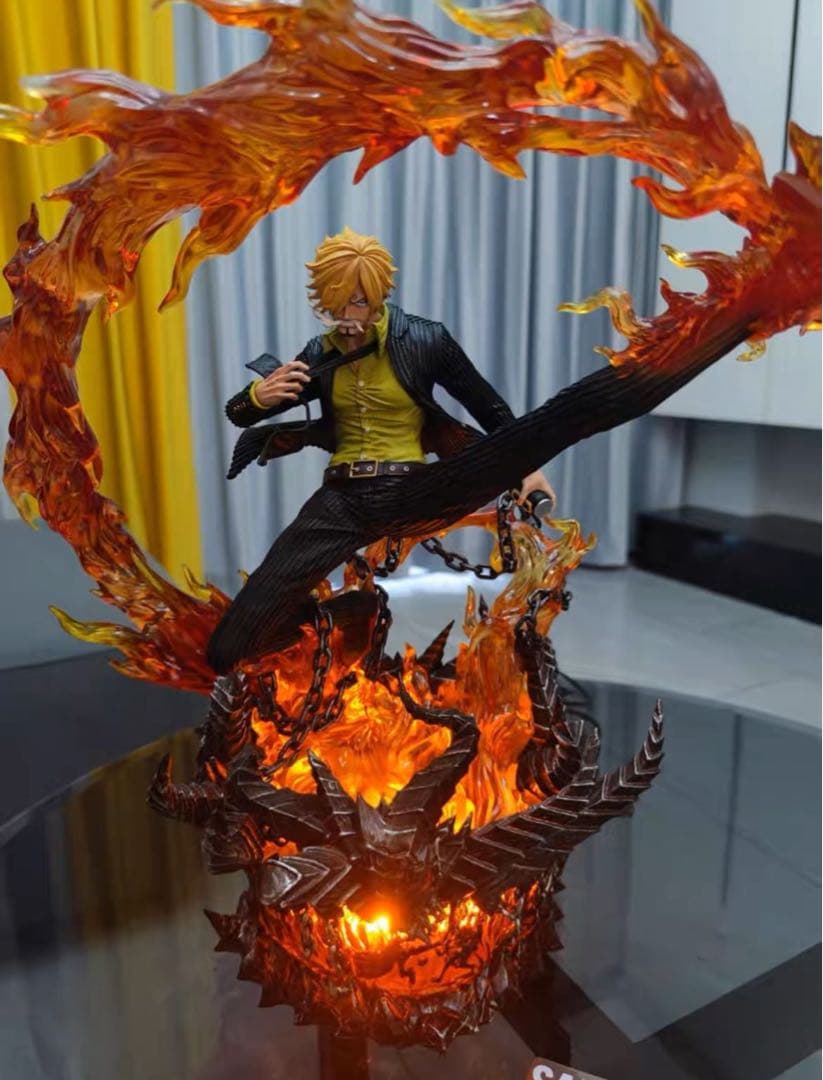 ONE PIECE サンジ ガレージキット ガレキ スタチュー①④