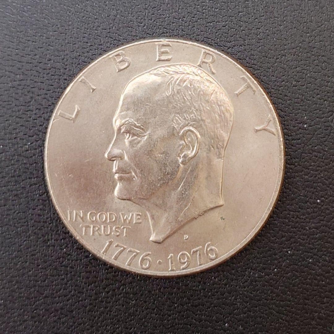 アイゼンハワー 1ドル銀貨 ワンダラー アメリカ独立200周年 - メルカリ