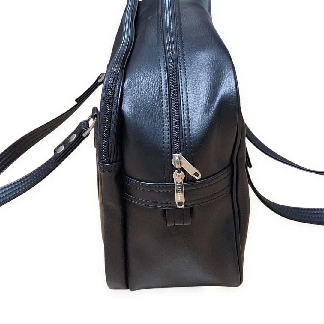 イーストボーイ スクールバッグ スクバ Venus ブラック 刺繍シルバー