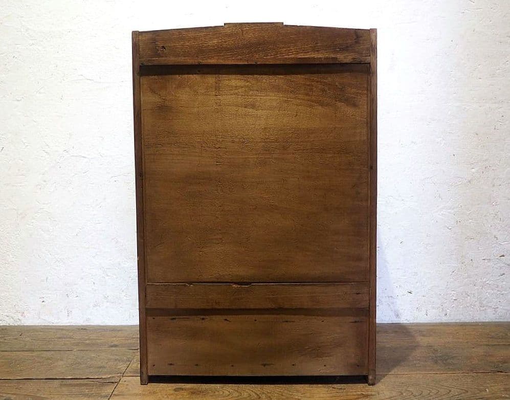 1305 アンティーク 象嵌細工の飾り棚 食器棚 キャビネット ガラスケース