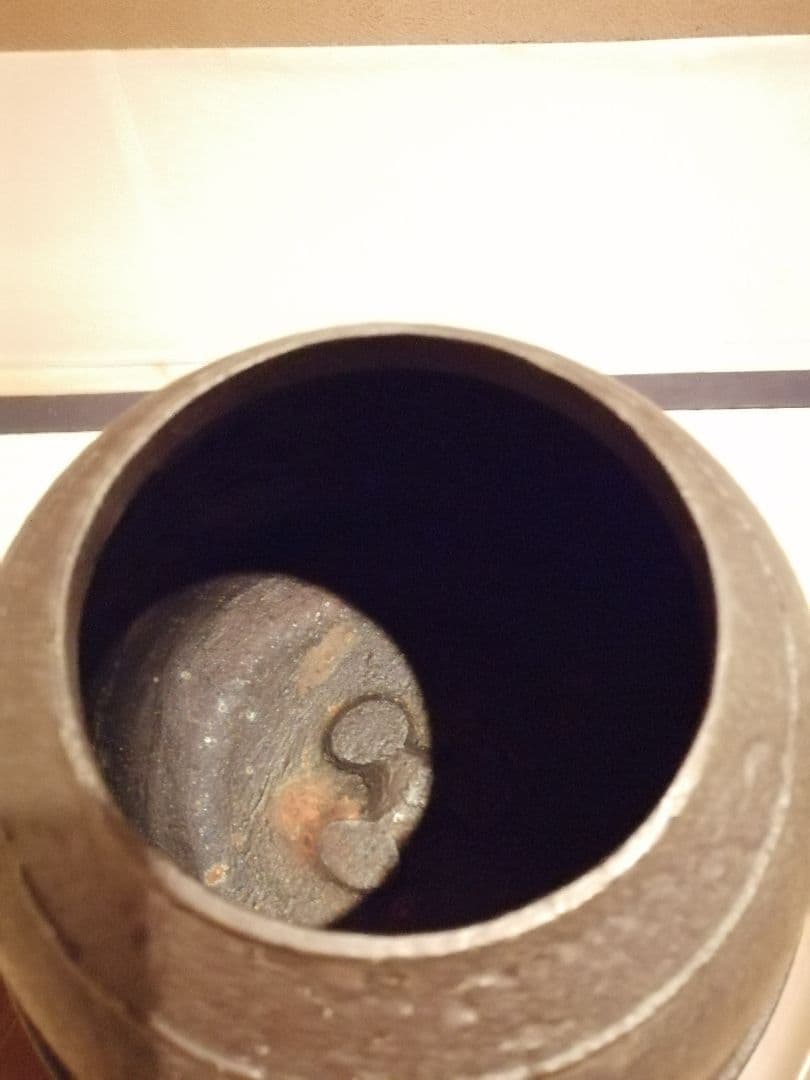 茶事具】釜師政光、風炉師昇雲造 唐銅朝鮮風炉釜 茶釜