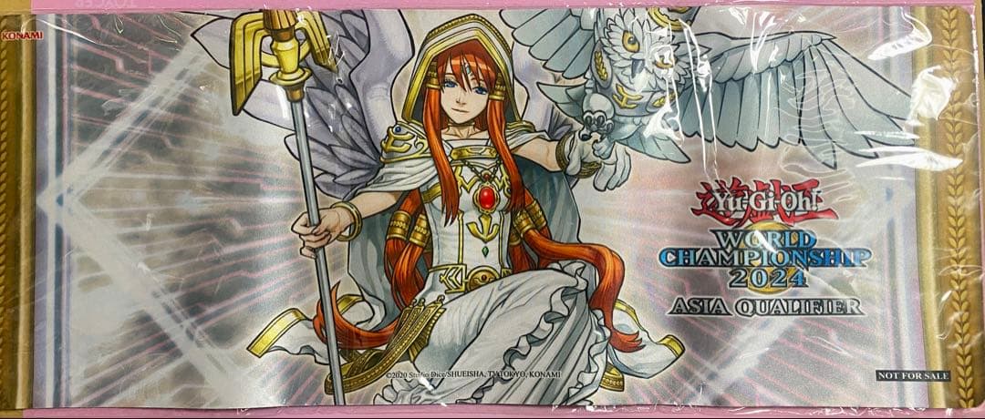 遊戯王 公式 ライトロードセイントミネルバ ハーフプレイマット