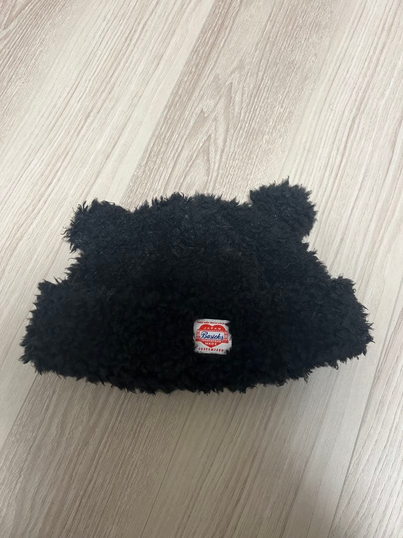 【新品未使用】BASICKS クマ耳ニット帽 BASICKS ニット帽 ニットキャップ 「BASICKS/ベーシックス」Bear