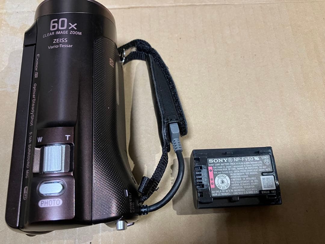 SONY HDR-CX480 HDビデオカメラ ハンディカム ＋ レンズ、ケース