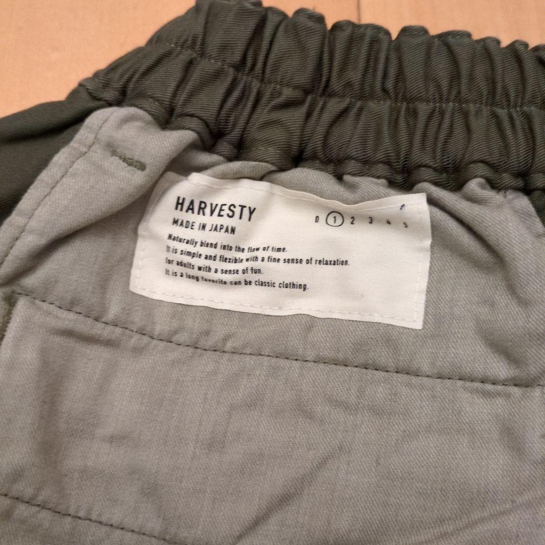 美品 HAVESTYサーカスパンツ カーキサイズ１