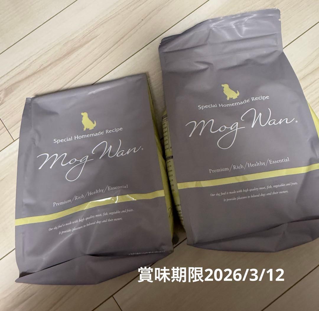 新品未使用品】ドッグフード モグワン 1.8kg×2袋