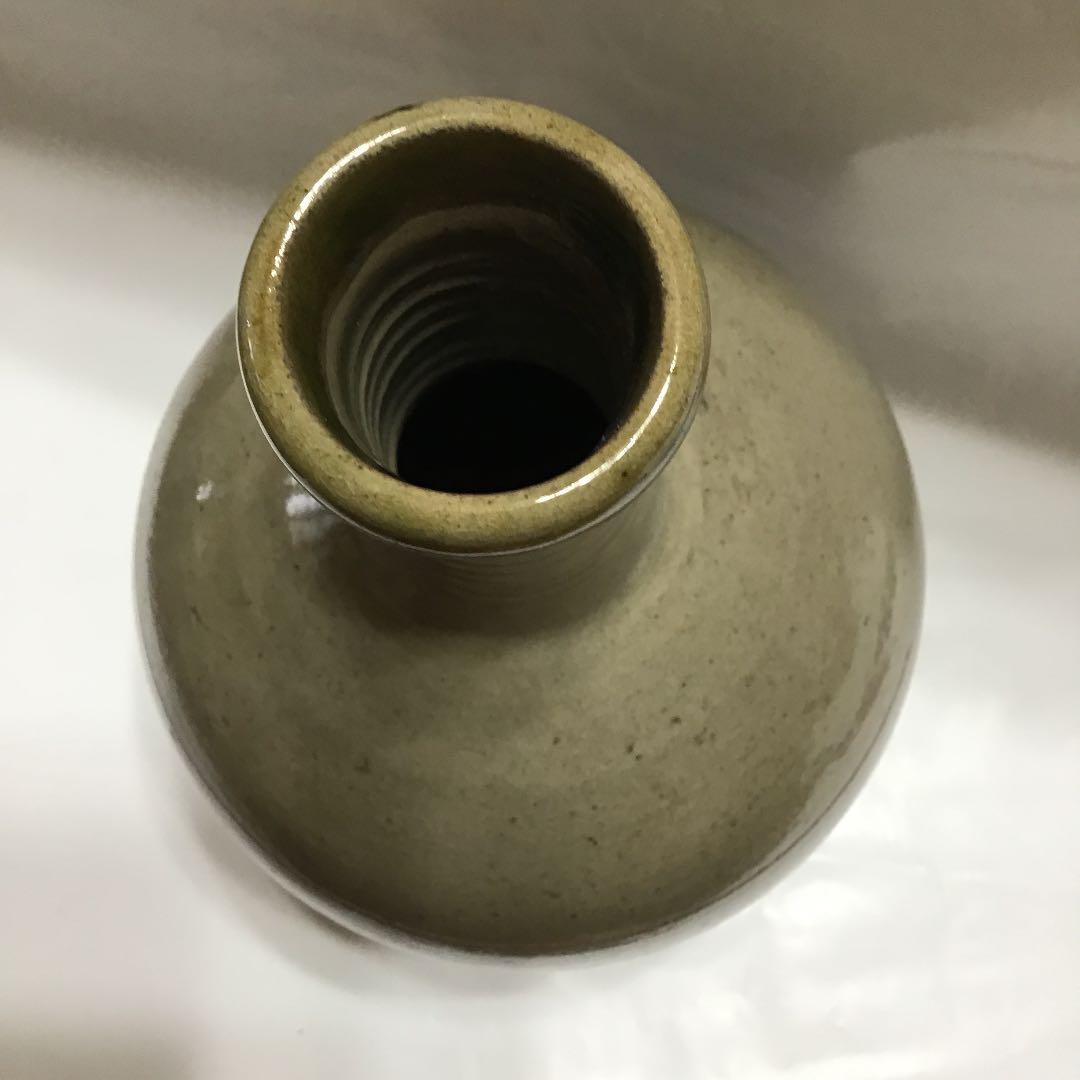 アンティーク 古 大堀相馬焼 首 緑釉 徳利 - メルカリ