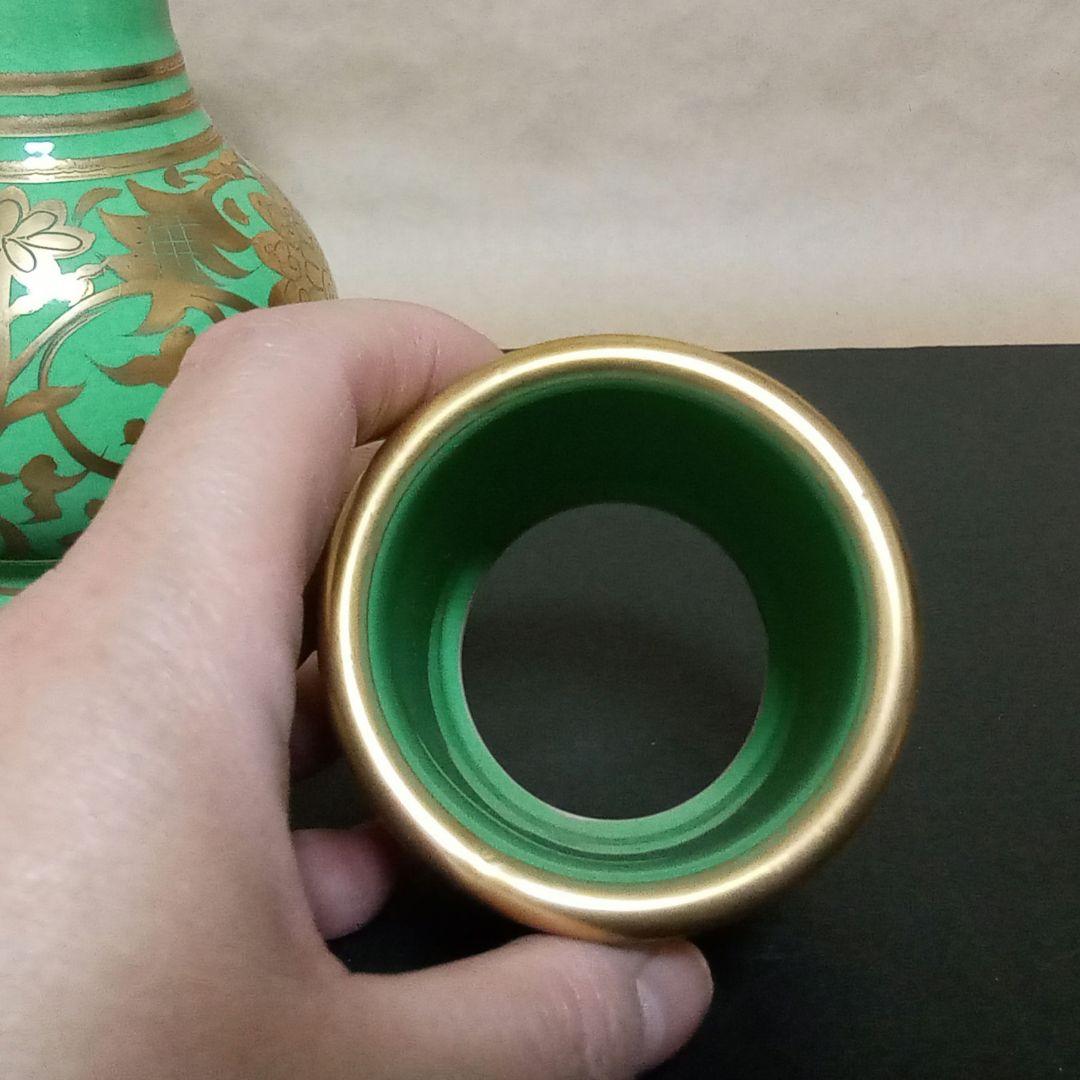 皆具 緑地金襴手 祥堂